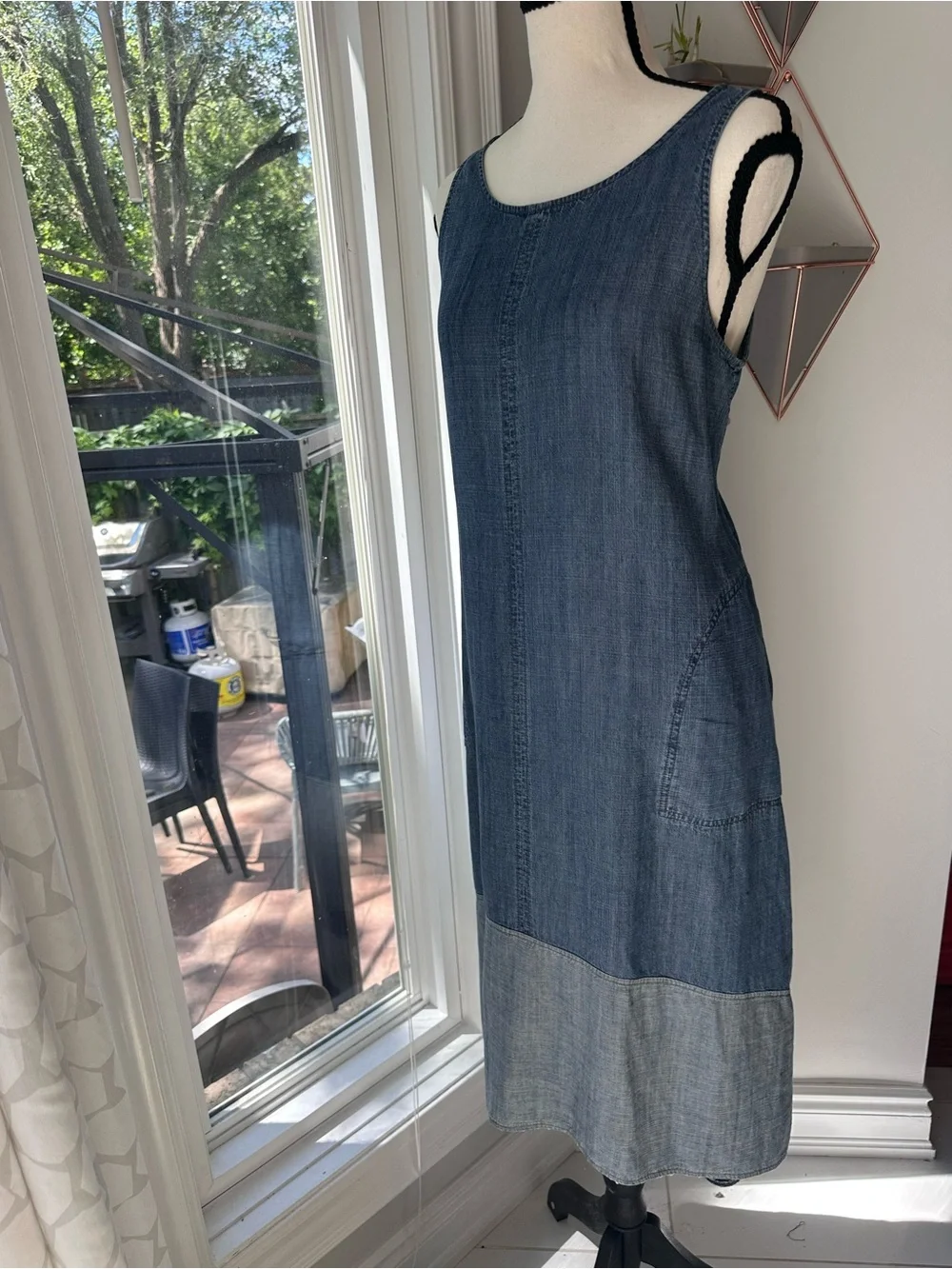 nanette lepore denim dress Nanette Lepore Denim Dress